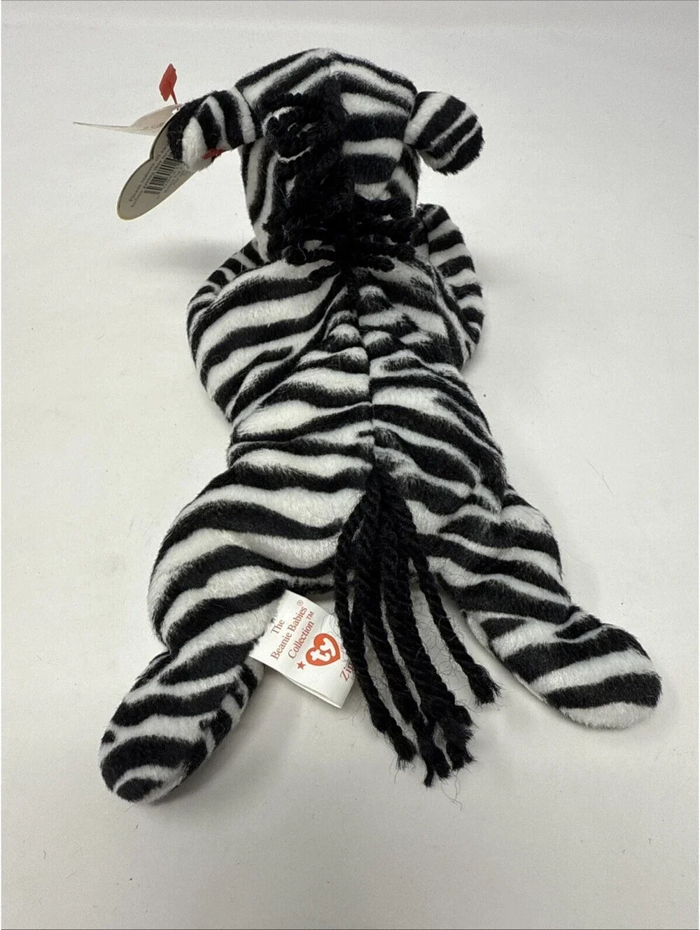 Ziggy Zebra Beanie Babies With Tag Animal Baby Adorable Collectable Stuffed Toy